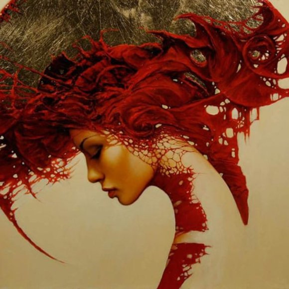 Garnet open ring - Picture 2 of 9